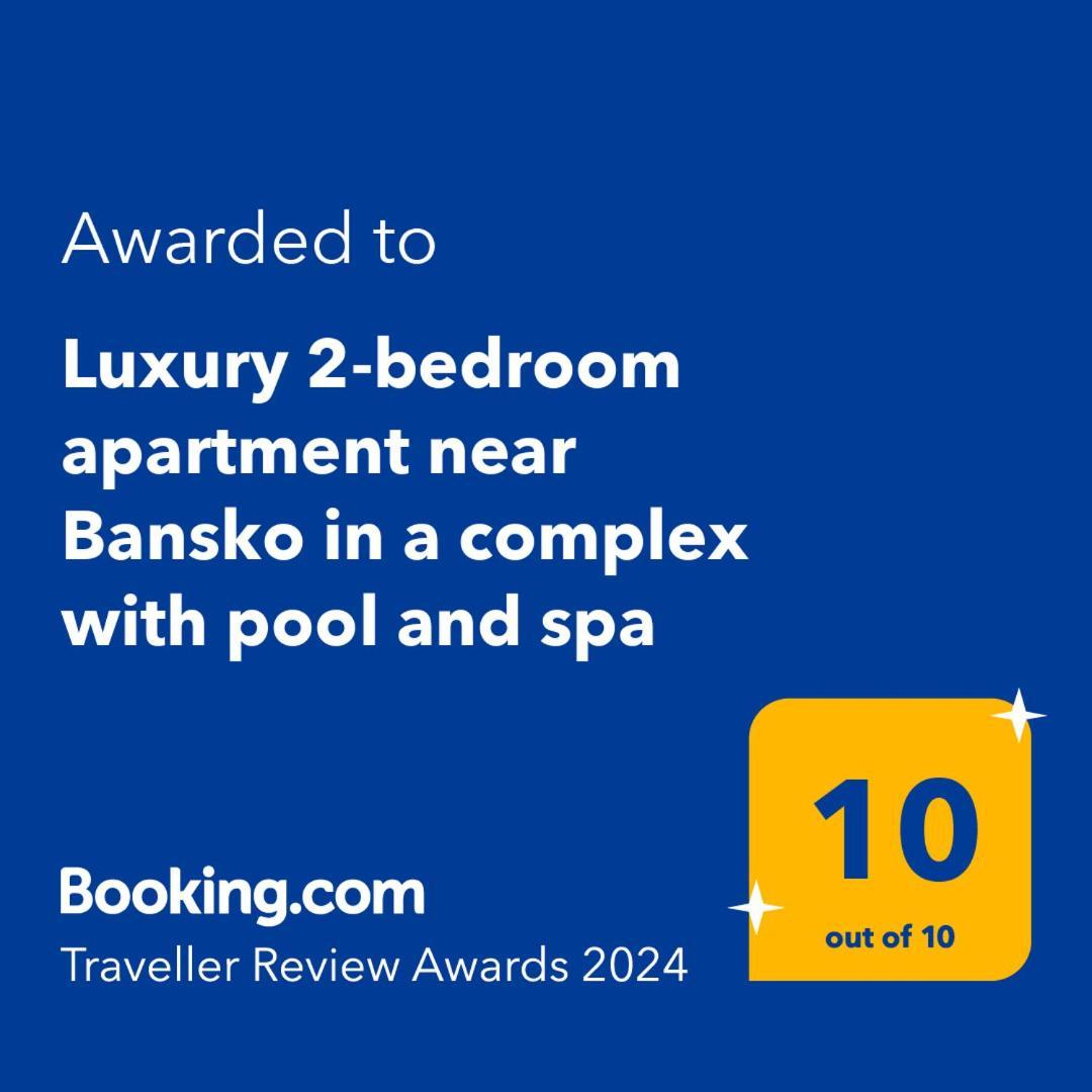 Ground Floor 2-Bedrooms, 2-Bathrooms Apartment Near Bansko In A Complex With Pools And Spa Included Razlog Exterior foto